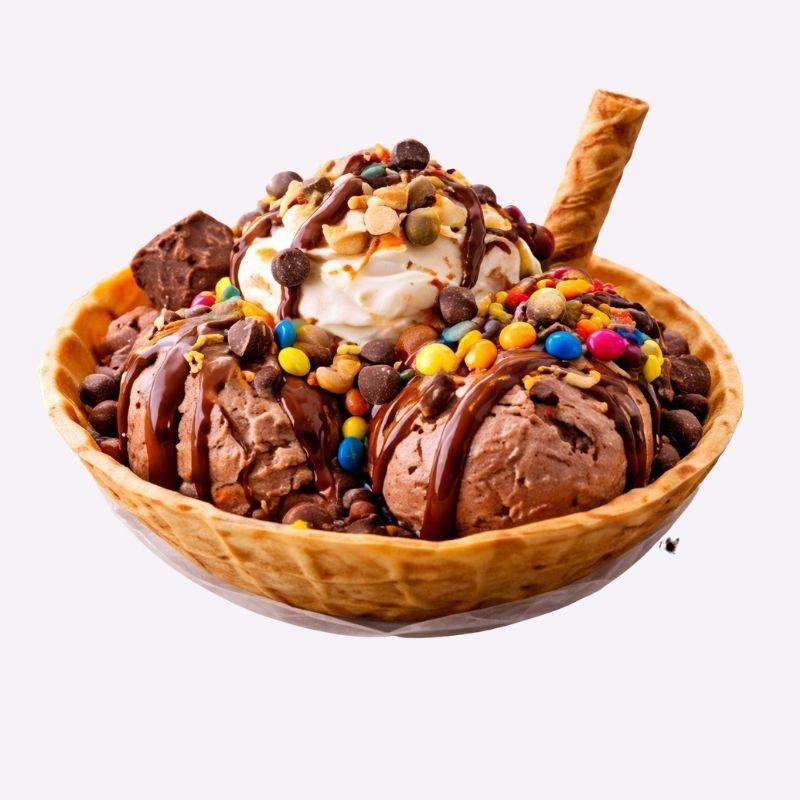 Choco Waffle Sundee
